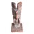 1980s Folk Art Hand Carved Wood Alaska Creed Totem Pole - 8"h For Sale
