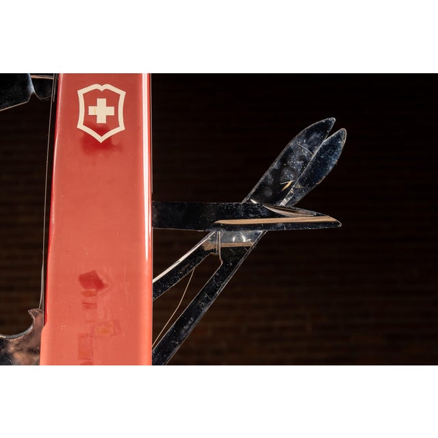 1970s Vintage "Victorinox" Swiss Army Knife Mechanical Store Display For Sale - Image 5 of 11