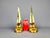 Mid Century Modern Solid Brass Candleholders with Handles - Set of 2 These adorable candleholders are made from solid...