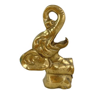 1950s Brass Elephant Bottle Opener For Sale