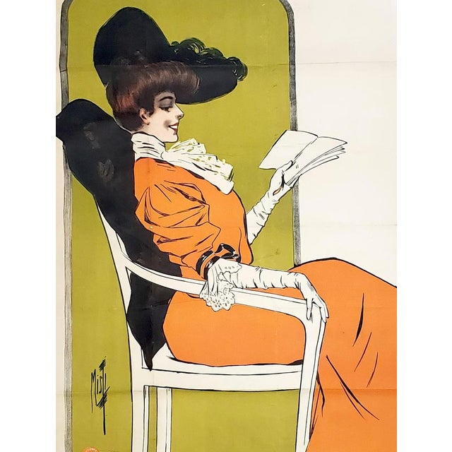 Ferdinand Mifliez Misti Advertising poster, circa 1906 Rare large original lithographic poster Pre-print version (without...