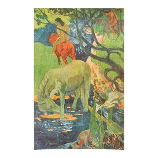 1949 After Paul Gauguin "The White Horse", First Edition Offset Lithograph For Sale