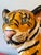 Postmodern 1976 Hollywood Regency Ceramic Studio Artist Signed Tiger Sculpture Figure For Sale - Image 3 of 13
