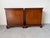 Vintage Link-Taylor Heirloom Solid Mahogany Chippendale Bedside Tables / Nightstands – A Pair For Sale - Image 11 of 16