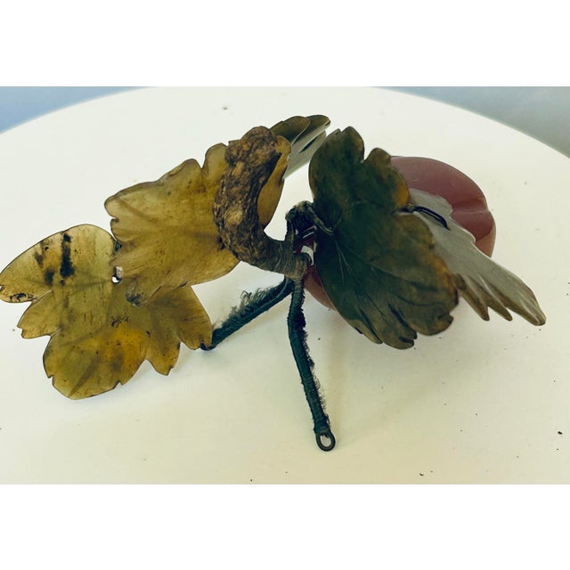 Pair MCM Agate Stone Fruit For Sale - Image 10 of 10