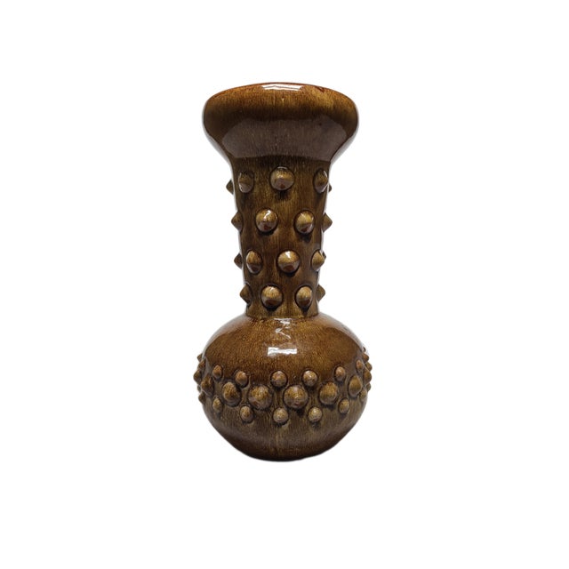 Vintage Vase in Ceramic from Mrostowice Ceramic, Poland, 1970s For Sale - Image 4 of 12