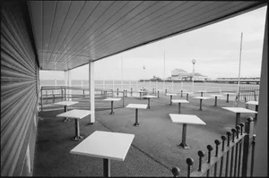Paul Cooklin, Cafe Tables, Silver Gelatin Photograph