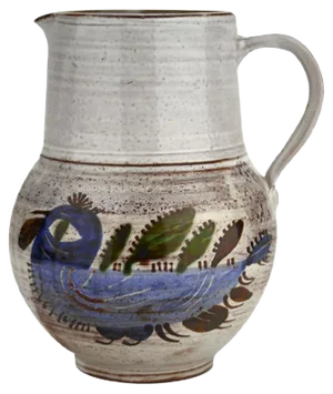Ceramic Pitcher by Michel Barbier, 1960s