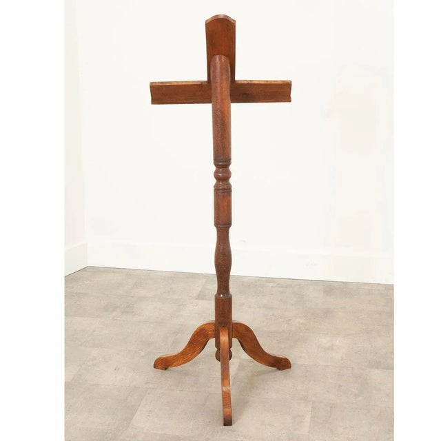 Wood French 19th Century Turned Oak Book or Music Stand For Sale - Image 7 of 9