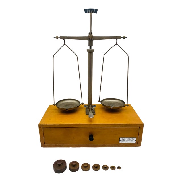 Precision Scales from Schula Goldschmied, 1940s, Set of 13 For Sale
