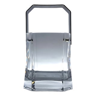 Crystal Ice Bucket by Cini Boeri for Arnolfo Di Cambio, 1970s For Sale