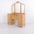 Wood Pine Dressing Table with Mirror, 1920s For Sale - Image 7 of 11