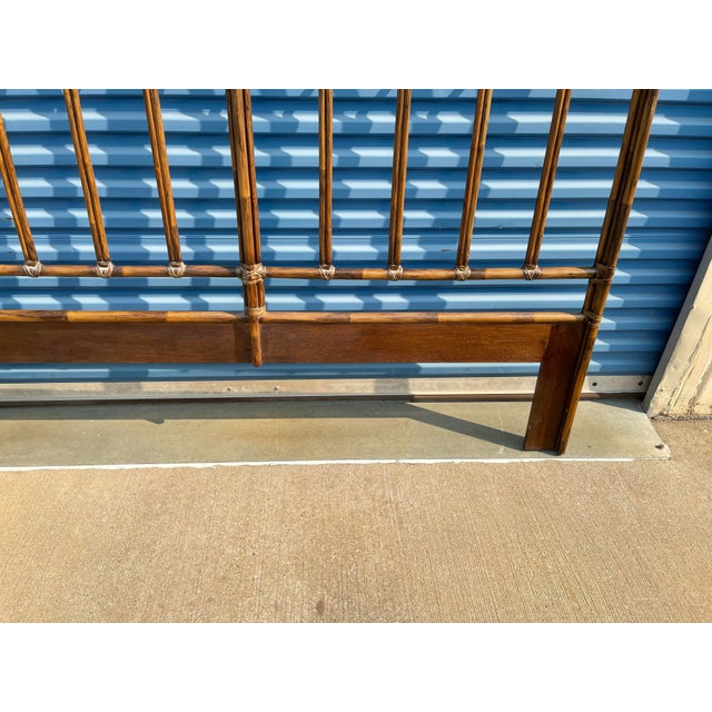 McGuire Rattan Gothic Headboard California King Chairish