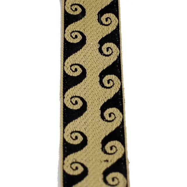 1920s 3 Vintage Rolls of Fingerinspire Embroidered Ribbon Trim For Sale - Image 5 of 8