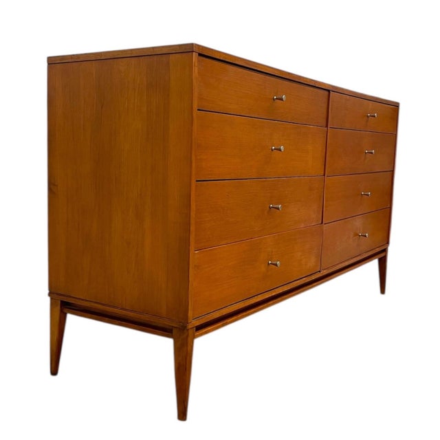 1950s Paul McCobb Planner Group 8-Drawer Dresser / Credenza for Winchendon Furniture For Sale In Seattle - Image 6 of 9