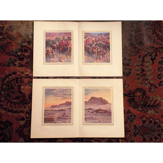 Antique Ltd. Edition Islamic Lithographs From "The Life of Mohammad" - Set of 4 For Sale - Image 9 of 9