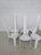 White Golem Chairs by Vico Magistretti for Poggi, 1960s, Set of 8 For Sale - Image 13 of 18