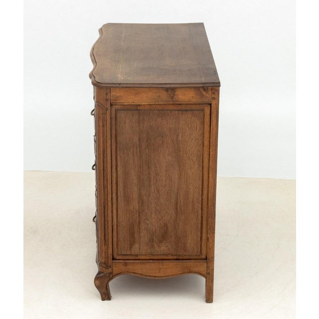 Baroque Oak Chest of Drawers, 18th C. For Sale - Image 9 of 10