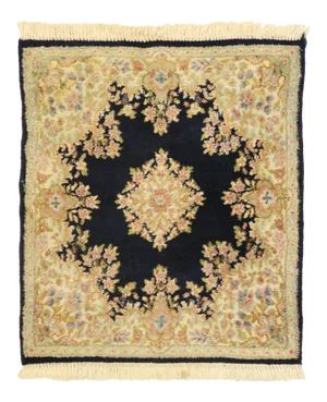 Antique Persian Kerman Accent Rug, 03'01 X 03'06