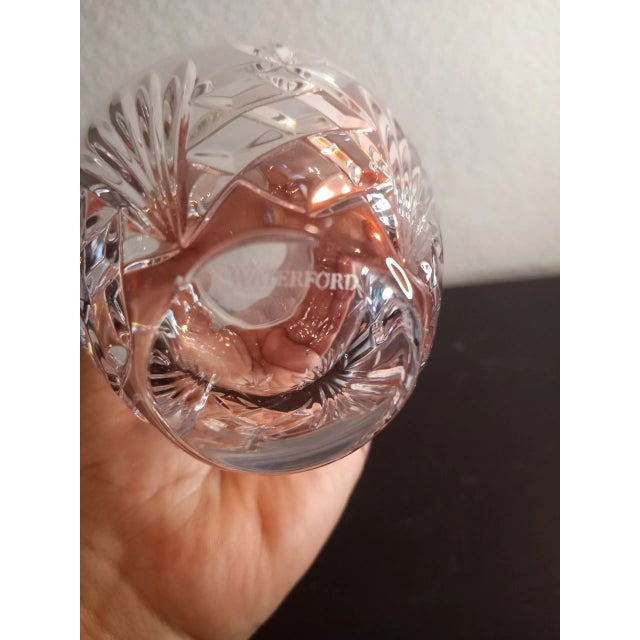 This 8s a Waterford Lismore Crystal 6" Bud Vase. Procured at an auction