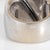 Metal 1980s Portuguese 1.75ct Pave Diamond Cigar Ring 18k White Gold Wide Band Sz 6.5 For Sale - Image 7 of 7