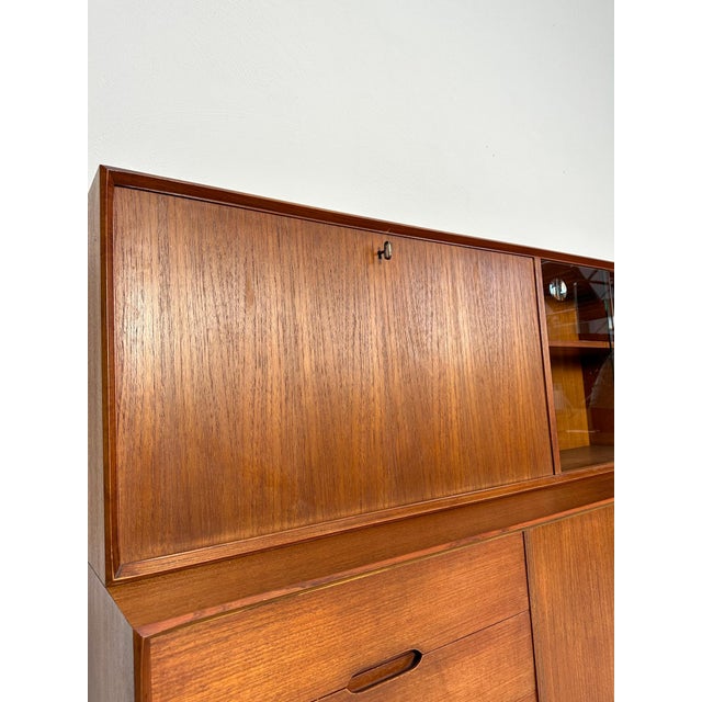 Wood Mid-Century Teak Sideboard by Rex Raab for Wilhelm Renz, 1960s For Sale - Image 7 of 15