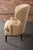 Wood Deco Mahogany and Bouclé Wingback Chair by Edward Wormley for Dunbar Model 103b For Sale - Image 7 of 18