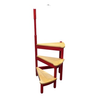 Library Staircase by Vico Magistretti for Cassina, 1970s For Sale