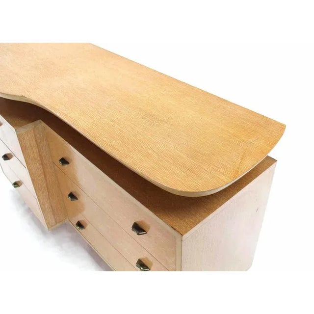 Wood Mid-Century Modern Floating Top Dresser For Sale - Image 7 of 10