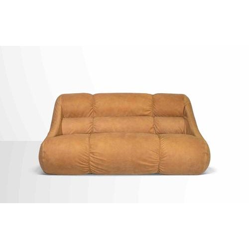 Vintage Ciuingam Leather Sofa by De Pas, D'Urbino and Lomazzi for Zanotta, 1960s For Sale - Image 6 of 9