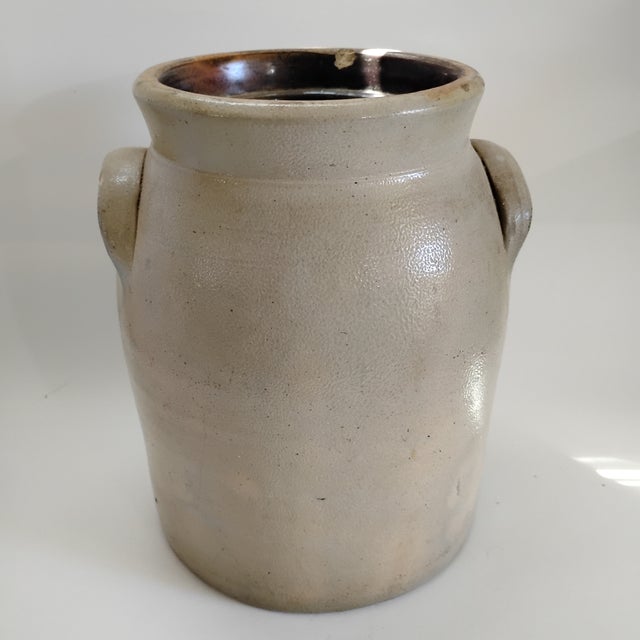 American Late 19th Century N Clark 1 Gal Churn For Sale - Image 3 of 9
