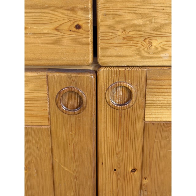 Wood Vintage 1970s Charlotte Perriand Cabinet (Attributed) For Sale - Image 7 of 18