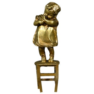 Gilt Bronze Sculpture after J. Clara, Early 1900s For Sale