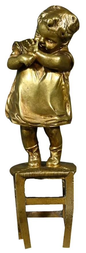 Gilt Bronze Sculpture after J. Clara, Early 1900s