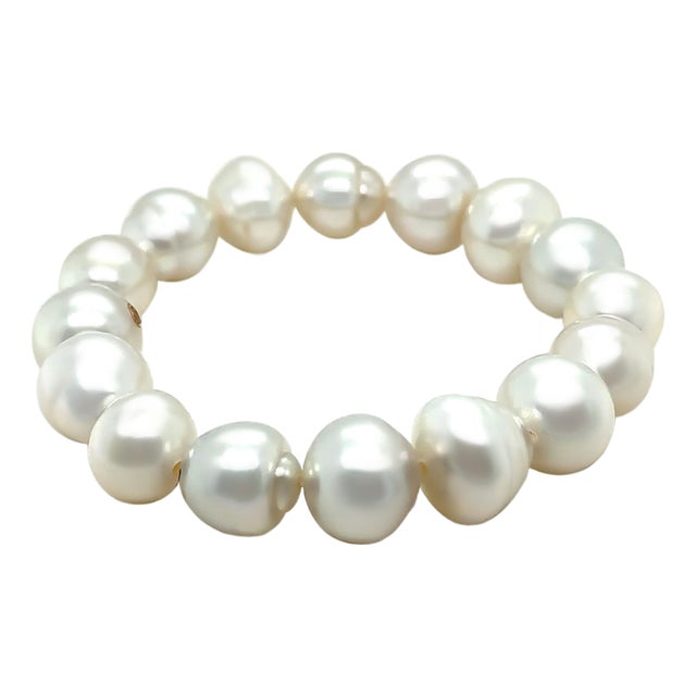 Paspaley Delfini South Sea Pearl Strand Bracelet 11–14mm For Sale