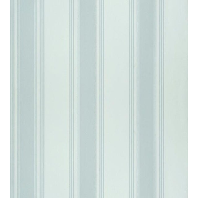 Brittany Stripe Wallpaper Silver Sample Chairish