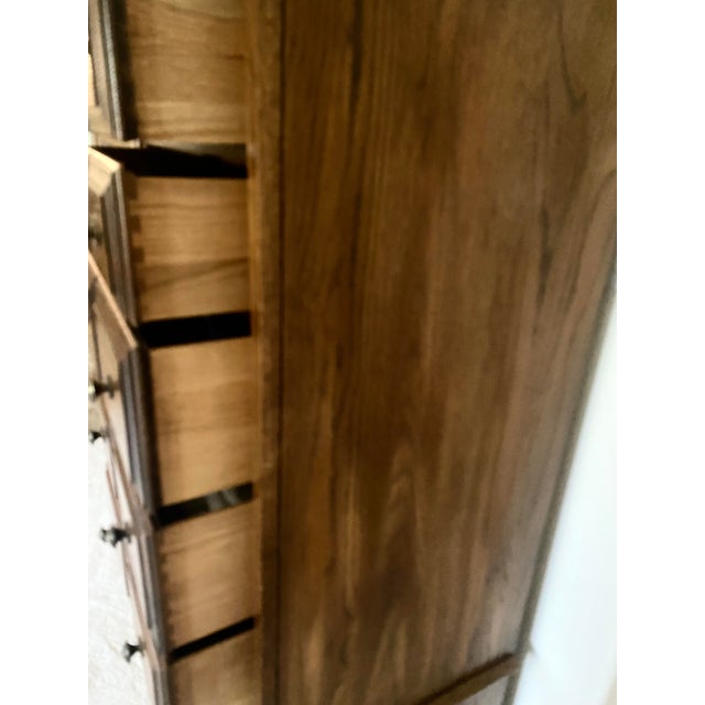Late 20th Century Late 20th Century Pennsylvania House Solid Oak Door Chest American Traditional With Colonial Charm Excellent Condition For Sale - Image 5 of 14