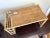 A vintage burnt bamboo breakfast/ bed tray.