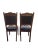 Gothic Mid 19th Century Victorian English Oak Gothic Revival Dining Chairs - A Pair For Sale - Image 3 of 6