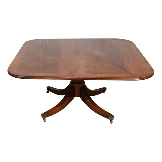 Regency Style Adjustable Height Coffee Table in Mahogany, 1930s For Sale
