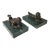Early 20th Century Bronze Children Reading on Green Marble Bases - A Pair For Sale