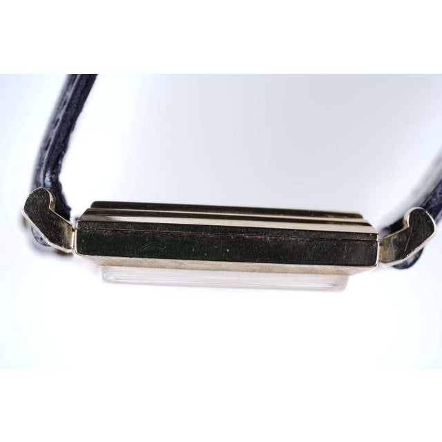 Vintage Longines 14k Gold Wristwatch For Sale - Image 9 of 10