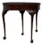 20th Century Edwardian English Mahogany Demi-Lune Card Table, 1890s For Sale