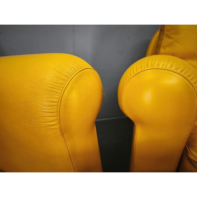 Leather George Sofas from Poltrona Frau, Italy, 1992, Set of 2 For Sale - Image 18 of 18