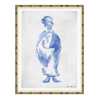 Mandarian Lady by Dana Gibson, Framed Art Print For Sale