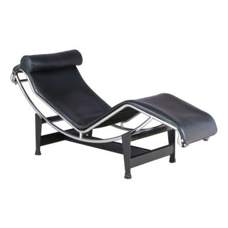 LC4 Chaise Longue by Le Corbusier for Cassina, Italy, 1990s For Sale