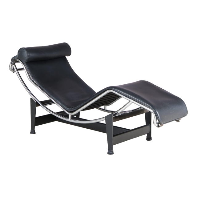 LC4 Chaise Longue by Le Corbusier for Cassina, Italy, 1990s For Sale