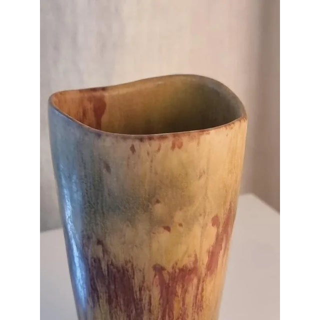 Rörstrand Antique Stoneware Vase by Gunnar Nylund for Rörstrand, 1950ss For Sale - Image 4 of 14