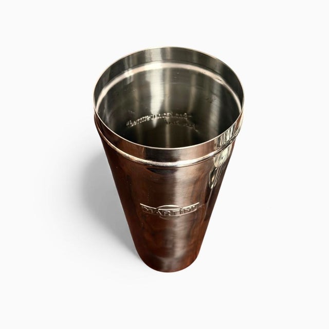 Postmodern Stainless Steel Cocktail Shaker from Martini, 1995 For Sale - Image 3 of 9
