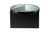 Early 21st Century Alwa One Big 5501GRB Side Table with Green Top and Black Base by Sebastian Herkner for Pulpo For Sale - Image 5 of 5